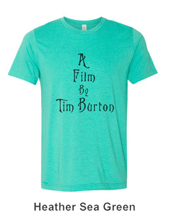 A Film By Tim Burton Unisex Short Sleeve T Shirt - Wake Slay Repeat