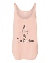 Load image into Gallery viewer, A Film By Tim Burton Flowy Side Slit Tank Top - Wake Slay Repeat