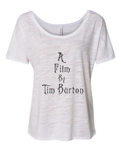 Load image into Gallery viewer, A Film By Tim Burton Slouchy Tee - Wake Slay Repeat