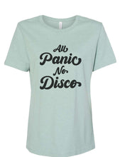Load image into Gallery viewer, All Panic No Disco Fitted Women&#39;s T Shirt - Wake Slay Repeat