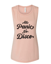 Load image into Gallery viewer, All Panic No Disco Fitted Muscle Tank - Wake Slay Repeat