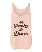 Load image into Gallery viewer, All Panic No Disco Flowy Side Slit Tank Top - Wake Slay Repeat