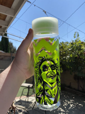 It's Showtime Beetlejuice Reusable Water Bottle - Wake Slay Repeat