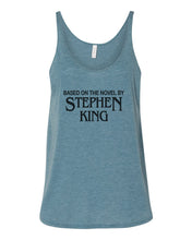Load image into Gallery viewer, Based On The Novel By Stephen King Slouchy Tank - Wake Slay Repeat