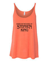 Load image into Gallery viewer, Based On The Novel By Stephen King Slouchy Tank - Wake Slay Repeat