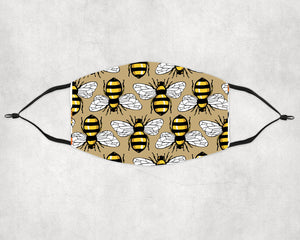 Bees Face Mask - Wake Slay Repeat