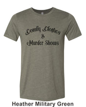 Load image into Gallery viewer, Comfy Clothes &amp; Murder Shows Unisex Short Sleeve T Shirt - Wake Slay Repeat