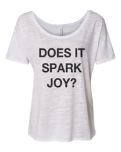 Load image into Gallery viewer, Does It Spark Joy Slouchy Tee - Wake Slay Repeat