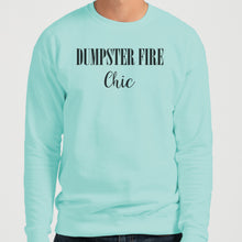 Load image into Gallery viewer, Dumpster Fire Chic Unisex Sweatshirt