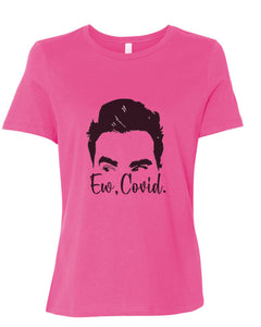 Ew, Covid. Fitted Women's T Shirt - Wake Slay Repeat