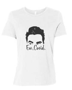 Ew, Covid. Fitted Women's T Shirt - Wake Slay Repeat