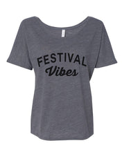 Load image into Gallery viewer, Festival Vibes Slouchy Tee - Wake Slay Repeat