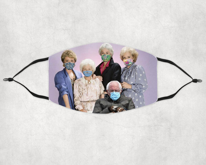 Bernie and the Golden Girls Face Mask - Wake Slay Repeat