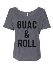 Load image into Gallery viewer, Guac &amp; Roll Slouchy Tee - Wake Slay Repeat