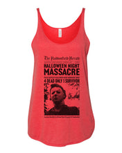 Load image into Gallery viewer, Haddonfield Newspaper Slouchy Tank - Wake Slay Repeat