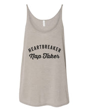 Load image into Gallery viewer, Heartbreaker Nap Taker Slouchy Tank - Wake Slay Repeat