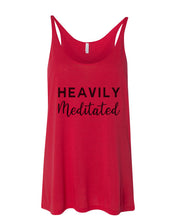 Load image into Gallery viewer, Heavily Meditated Slouchy Tank - Wake Slay Repeat