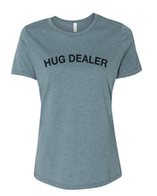 Load image into Gallery viewer, Hug Dealer Fitted Women&#39;s T Shirt - Wake Slay Repeat