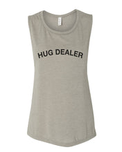 Load image into Gallery viewer, Hug Dealer Fitted Scoop Muscle Tank - Wake Slay Repeat