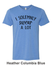 Load image into Gallery viewer, I Solemnly Swear A Lot Unisex Short Sleeve T Shirt - Wake Slay Repeat