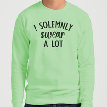 Load image into Gallery viewer, I Solemnly Swear A Lot Unisex Sweatshirt - Wake Slay Repeat