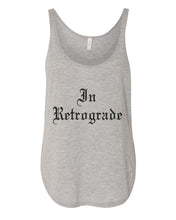 Load image into Gallery viewer, In Retrograde Flowy Side Slit Tank Top - Wake Slay Repeat