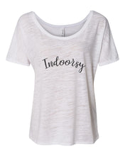 Load image into Gallery viewer, Indoorsy Slouchy Tee - Wake Slay Repeat