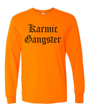 Load image into Gallery viewer, Karmic Gangster Unisex Long Sleeve T Shirt - Wake Slay Repeat