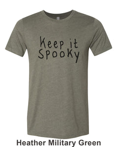 Keep It Spooky Unisex Short Sleeve T Shirt - Wake Slay Repeat