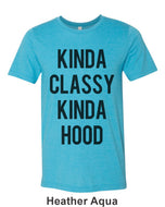 Kinda Classy Kinda Hood Unisex Short Sleeve T Shirt - Wake Slay Repeat