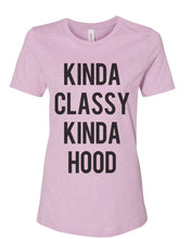 Load image into Gallery viewer, Kinda Classy Kinda Hood Women&#39;s T Shirt - Wake Slay Repeat