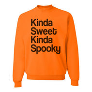 Kinda Sweet Kinda Spooky Unisex Sweatshirt - Wake Slay Repeat