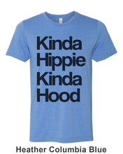 Load image into Gallery viewer, Kinda Hippie Kinda Hood Unisex Short Sleeve T Shirt - Wake Slay Repeat