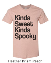 Load image into Gallery viewer, Kinda Sweet Kinda Spooky Unisex Short Sleeve T Shirt - Wake Slay Repeat