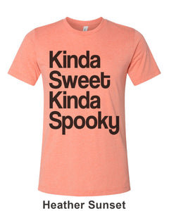 Kinda Sweet Kinda Spooky Unisex Short Sleeve T Shirt - Wake Slay Repeat