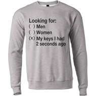 Looking For My Keys Unisex Sweatshirt - Wake Slay Repeat