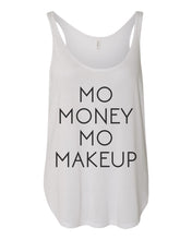 Load image into Gallery viewer, Mo Money Mo Makeup Flowy Side Slit Tank Top - Wake Slay Repeat