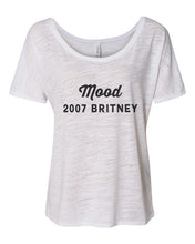 Load image into Gallery viewer, Mood 2007 Britney Slouchy Tee - Wake Slay Repeat