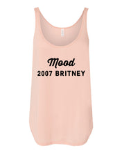 Load image into Gallery viewer, Britney Mood 2007 Flowy Side Slit Tank Top - Wake Slay Repeat