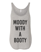 Load image into Gallery viewer, Moody With A Booty Flowy Side Slit Tank Top - Wake Slay Repeat