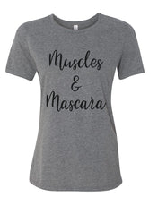 Load image into Gallery viewer, Muscles &amp; Mascara Relaxed Women&#39;s T Shirt - Wake Slay Repeat