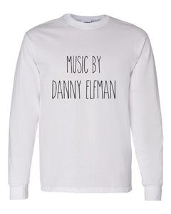 Music By Danny Elfman Unisex Long Sleeve T Shirt - Wake Slay Repeat