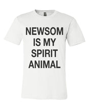 Load image into Gallery viewer, Newsom Is My Spirit Animal Unisex Short Sleeve T Shirt - Wake Slay Repeat