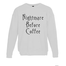 Load image into Gallery viewer, Nightmare Before Coffee Unisex Sweatshirt - Wake Slay Repeat