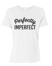 Load image into Gallery viewer, Perfectly Imperfect Fitted Women&#39;s T Shirt - Wake Slay Repeat