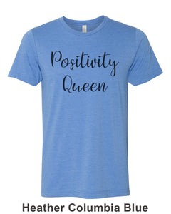 Positivity Queen Unisex Short Sleeve T Shirt - Wake Slay Repeat