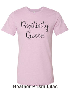 Positivity Queen Unisex Short Sleeve T Shirt - Wake Slay Repeat