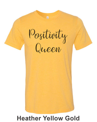 Positivity Queen Unisex Short Sleeve T Shirt - Wake Slay Repeat