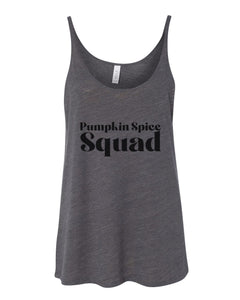 Pumpkin Spice Squad Slouchy Tank - Wake Slay Repeat