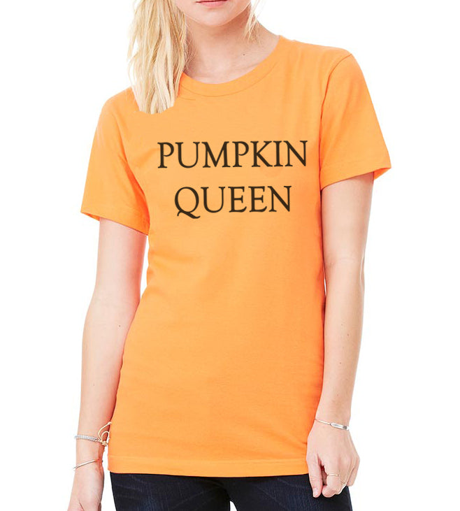 Halloween Shirt Pumpkin Queen Unisex T Shirt - Wake Slay Repeat